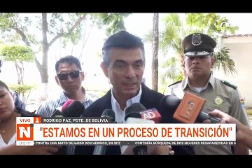 RODRIGO PAZ: ´´DESDE EL LUNES NUEVO FORMATO´´