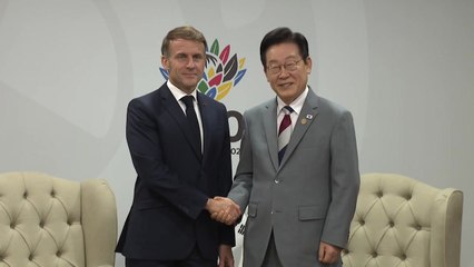 한-프랑스 정상회담..."양국 관계 한 단계 격상되길" / YTN