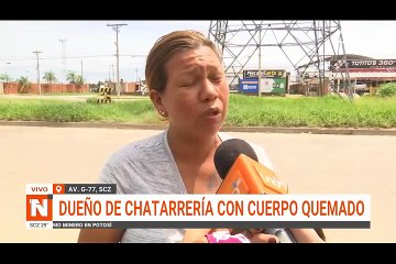 Dueño de la chatarrería tiene el 90% de su cuerpo quemado