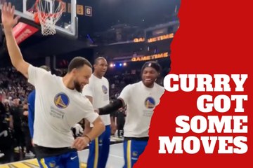 Steph Curry steals the show with an unexpected talent that does not involve a ball