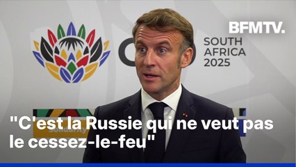 Guerre en Ukraine: la réaction d'Emmanuel Macron concernant le "plan de paix" de Donald Trump