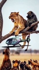 ‎“Elephant’s Power Strike on Monkey Overthe Tree | Wild Animal Showdown”