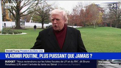 "Plan de paix" pour l'Ukraine:  "On essaye d'y mettre fin d'une façon ou d'une autre", déclare Donald Trump