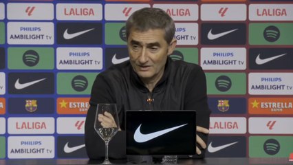 Valverde, rueda de prensa completa tras el FC Barcelona - Athletic