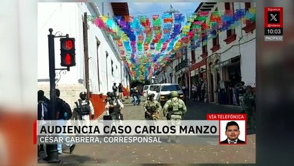 Audiencia en curso para “El Licenciado” y escoltas de Carlos Manzo