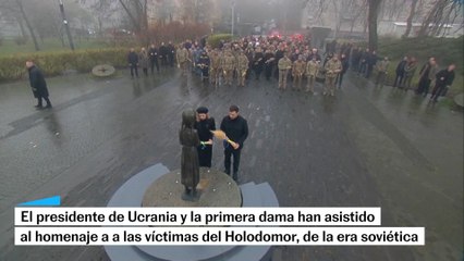 Zelenski conmemora a las víctimas de la hambruna de Holodomor