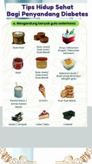 makanan yang mengandung gula sederhana untuk diabetes #diabetes