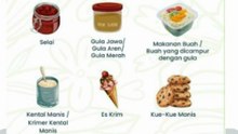 makanan yang mengandung gula sederhana untuk diabetes #diabetes