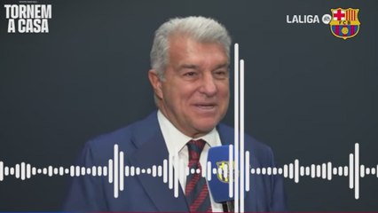 Zona mixta del Barcelona tras su victoria en el regreso al Camp Nou