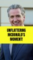 Gavin Newsom Trolls Donald Trump Over 'Quiet, Piggy' Comment With Unflattering Photo of the President at McDonald's