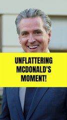 Gavin Newsom Trolls Donald Trump Over 'Quiet, Piggy' Comment With Unflattering Photo of the President at McDonald's