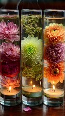 Floating Candle Ideas | Aesthetic Water Candle DIY, Romantic Decor, Easy Home Styling Inspiration #floatingcandle #watercandleDIY #candledecor #aestheticdecor #DIYcandle #homedecorideas #romanticdecor #centrepiecedecor #craft Reacts | DIY videos | crafts