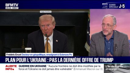 Plan de paix en Ukraine: "Il y a une pression chronologique très forte sur les deux adversaires", observe Frédéric Encel, docteur en géopolitique