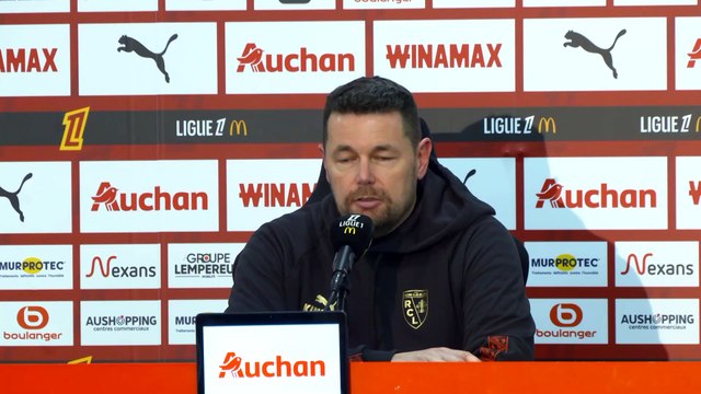 Pierre Sage (RC Lens) : « On est sur le bon chemin » - Foot - Ligue 1
