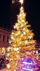 Venezia - Piazza San Marco risplende tra luci, albero e lampadari di Murano! (22.11.25)
