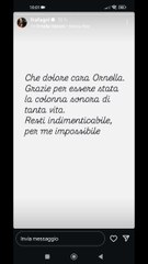 francesca fagnani ricorda Ornella vanoni