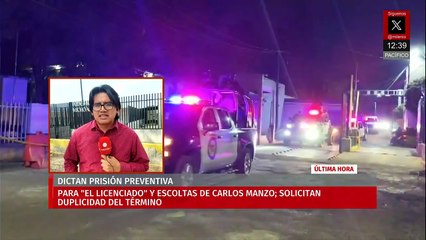 Prisión preventiva para “El Licenciado” y los 7 escoltas de Carlos Manzo