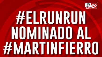 El Run Run nominado al Martín Fierro de Cable