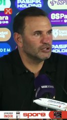 Okan Buruk: "Kişiler değil, takım oyunu önemli"