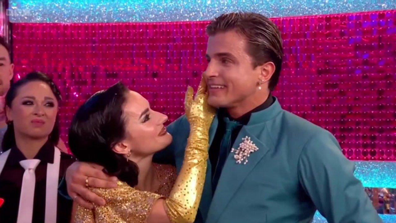 Strictly Come Dancing star Nikita Kuzmin fights back tears seeing family in audience