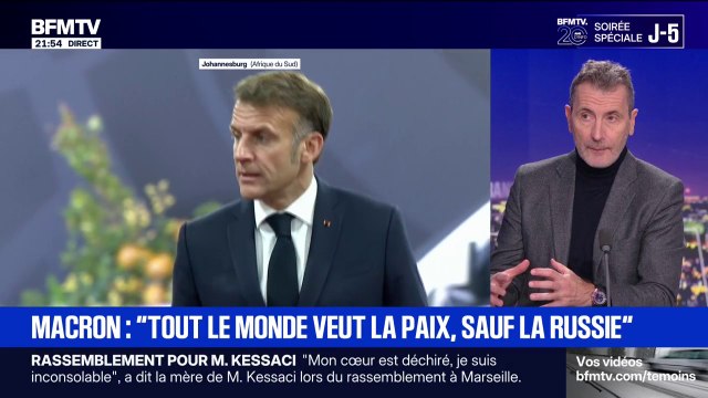 Guerre en Ukraine: sur X, Emmanuel Macron déclare que notre soutien collectif à l'Ukraine est décisif. La sécurité et la liberté de toute l'Europe sont en jeu