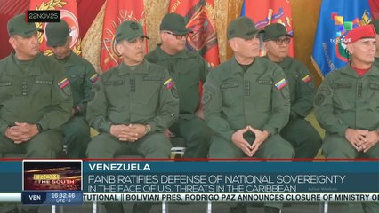 Venezuela, FANB ratifies defense of national sovereignty in the facts of U.S. threats in the Caribbean