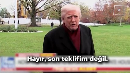 Trump: Zelensky barış planını reddederse minik yüreğiyle savaşmaya devam edebilir