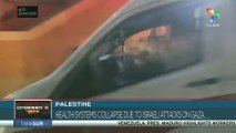 Palestine, health system collapse due to Israeli attacks on Gaza