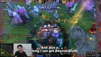 Sumiya Beautiful Aegis Steal Intense Game | Sumiya Invoker Stream Moments 5247