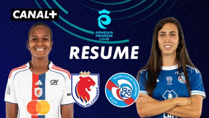 Le résumé de OL Lyonnes / RC Strasbourg - Arkema Première Ligue 2025-26 (J8)