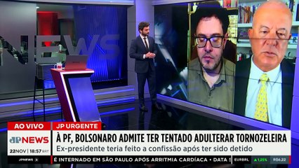 Rompimento da tornozeleira dificulta o retorno de Bolsonaro à prisão domiciliar, explica cientista político