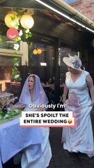 She'd been plotting to ruin this day for months 😳