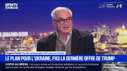 Guerre en Ukraine: "Volodymyr Zelensky a pris des mesures qui me rendent perplexe", déclare Hugues Pernet, premier ambassadeur de France en Ukraine