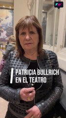 PATRICIA BULLRICH EN EL TEATRO VIENDO A GABRIELA ACHER 🎭👀