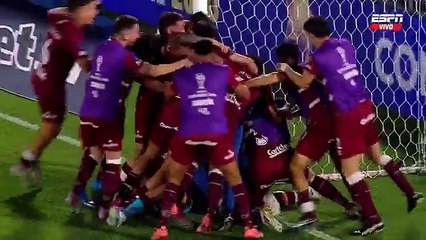 Lanús campeón de la Copa Sudamericana: el último penal atajado por Nahuel Losada