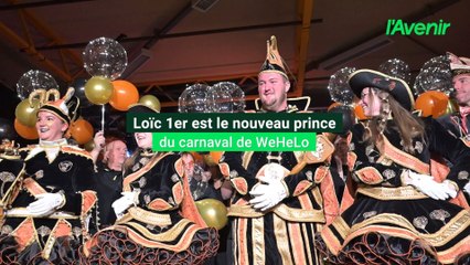 Loïc 1er est le nouveau prince du carnaval du WeHeLo
