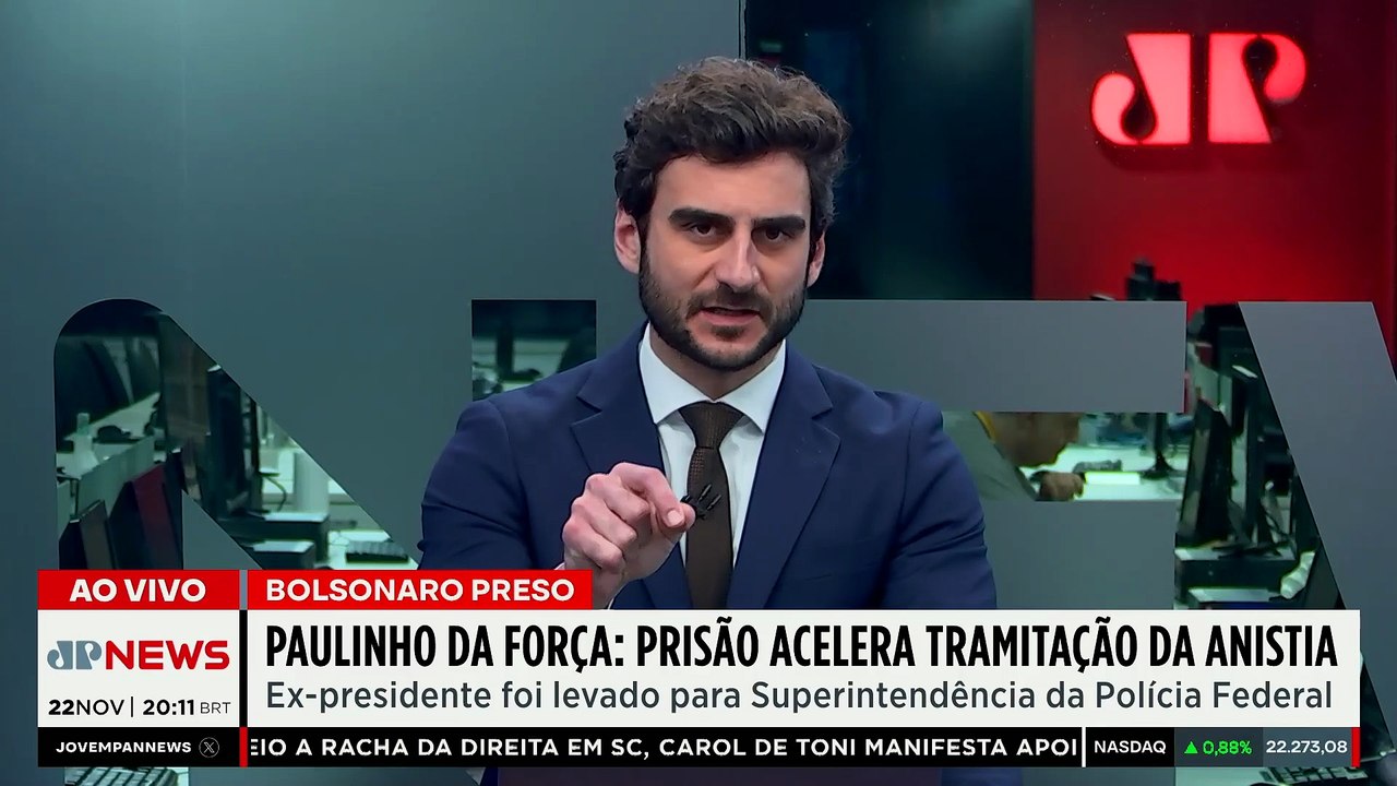Repercussão mundial: Prisão de Bolsonaro é destaque na imprensa internacional