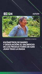 Kilómetros de barro y desolación: el sacrificio de los productores de San Juan tras la riada