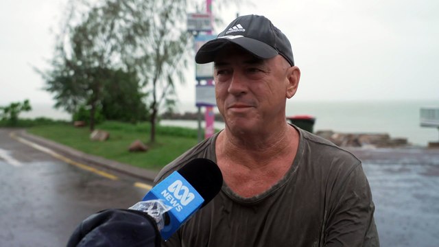 Tropical Cyclone Fina winds swipe at Darwin with flash flooding warnings in place