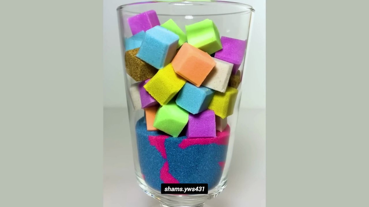 Extremely Satisfying Kinetic Sand Cutting Compilation 038 ASMR