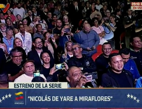 Pdte. Maduro agradece al equipo de artistas y productores de la serie Nicolás de Yare a Miraflores
