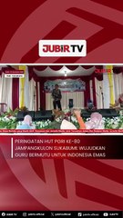 Peringatan HUT PGRI ke-80 Jampangkulon Sukabumi: Wujudkan Guru Bermutu untuk Indonesia Emas