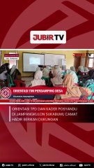 Orientasi TPD dan Kader Posyandu di Jampangkulon Sukabumi, Camat Hadir Berikan Dukungan