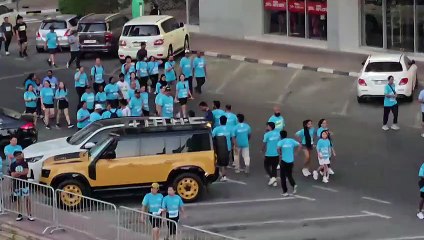 Participants gather at Dubai Run 2025