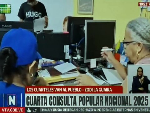 ZODI La Guaira resguardará el material electoral en 142 centros habilitados para la Consulta Popular