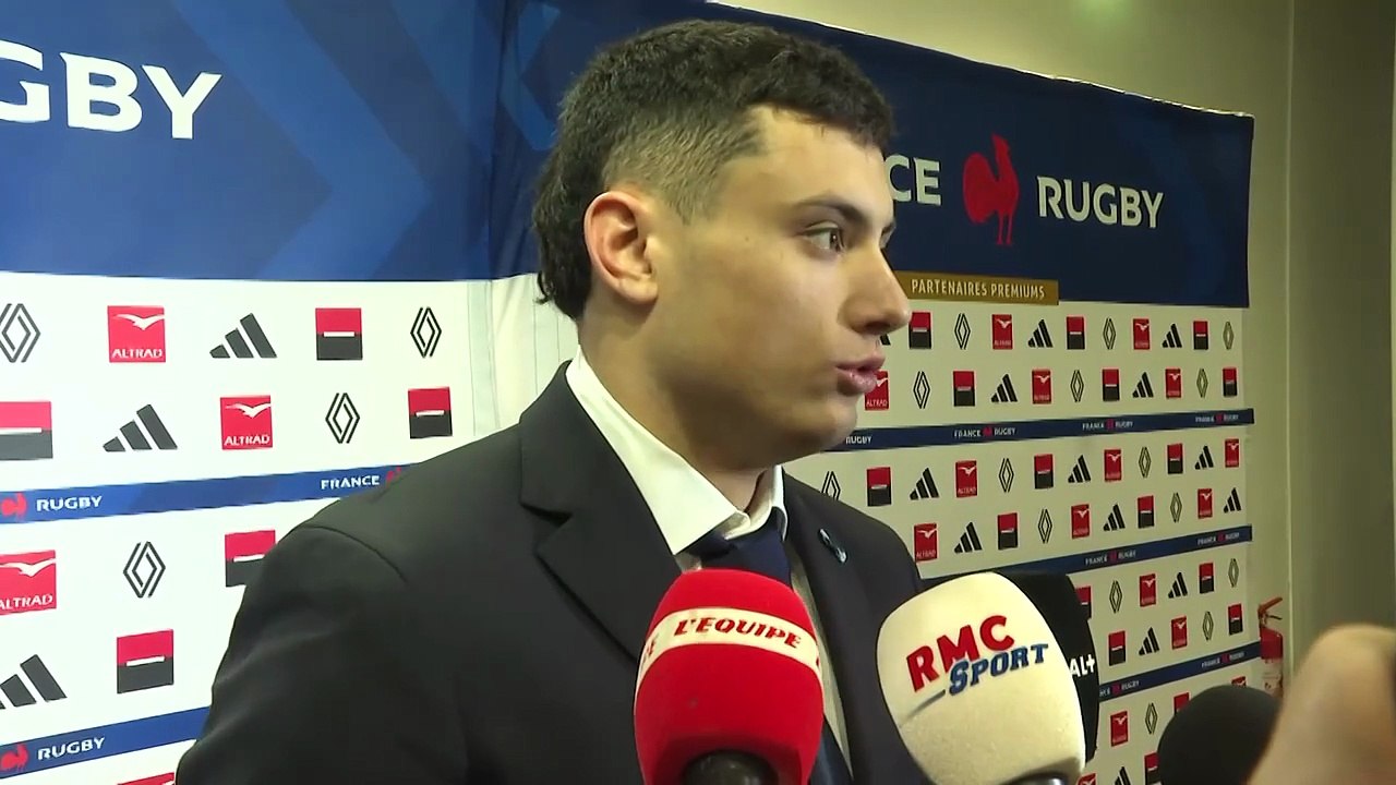 Louis Bielle-Biarrey : « Marquer devant 80 000 personnes, c'est vraiment génial à chaque fois » - Rugby - Tests - Bleus