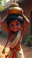 Kanha Aur Makhan | Why Krishna Loved Butter | Bhakti Wisdom | Hare Krishna