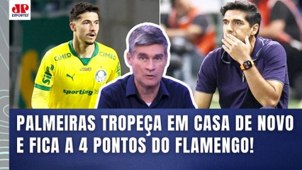 "SE NÃO GANHAR NENHUM DOS DOIS TÍTULOS..." Verdão TROPEÇA em casa DE NOVO e fica a 4 PONTOS DO FLA!!