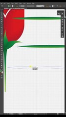 Yuk belajar cara mudah gambar dedaunan estetik di Adobe Illustor.