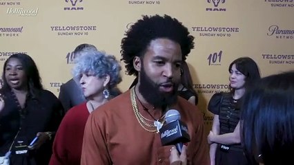 Denim Richards Opens Up About Kevin Costner's Absence in 'Yellowstone' | THR Video